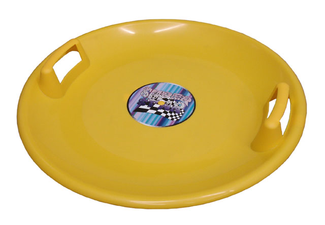 Acra Superstar plastový talíř 05-A2034 - žlutý