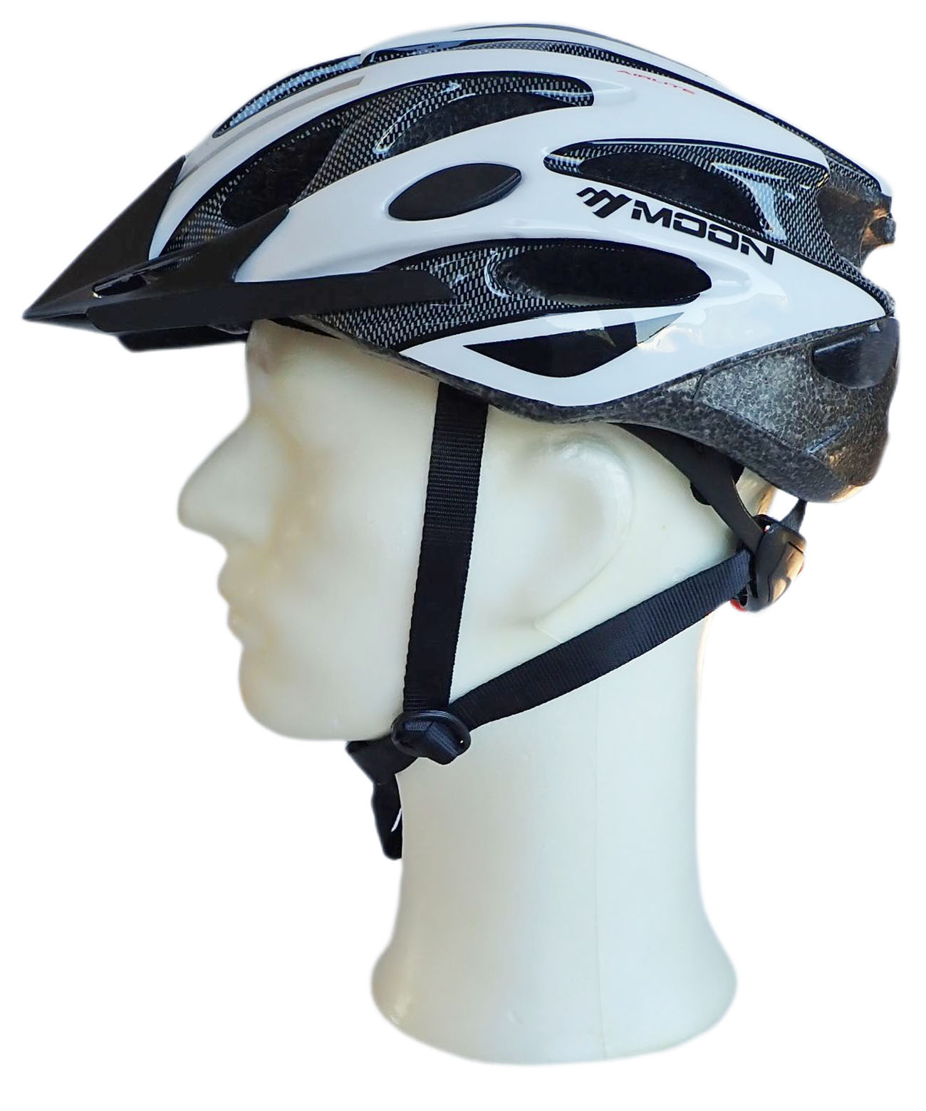 CSH29B-M bílá cyklistická helma velikost M (55/58cm) 2018