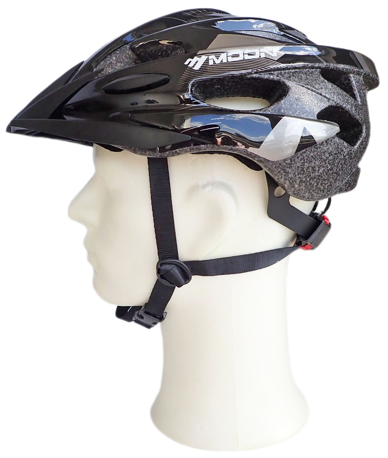CSH30B-M černá cyklistická helma velikost M (55-58cm) 2018