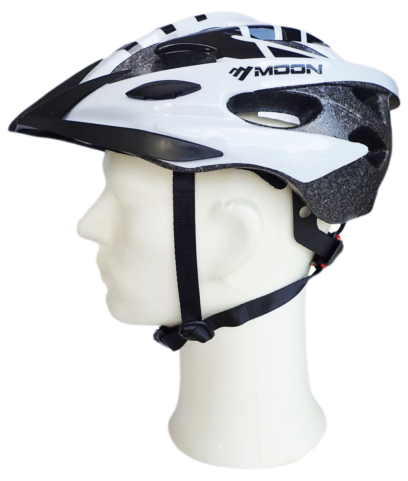 CSH30B-M bílá cyklistická helma velikost M (55-58cm) 2018