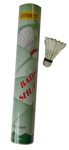 G11201 košíčky badmintonové péřové 12ks