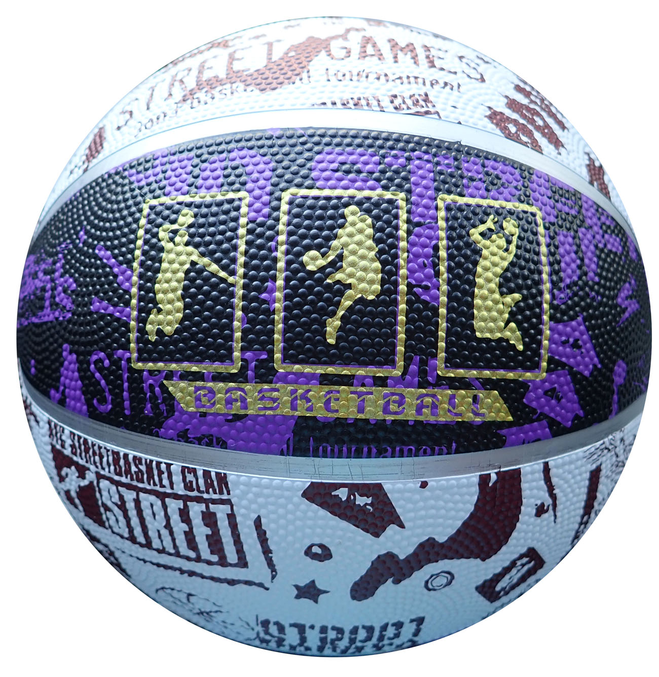 G2104 Basketbalový míč s potiskem vel. 5