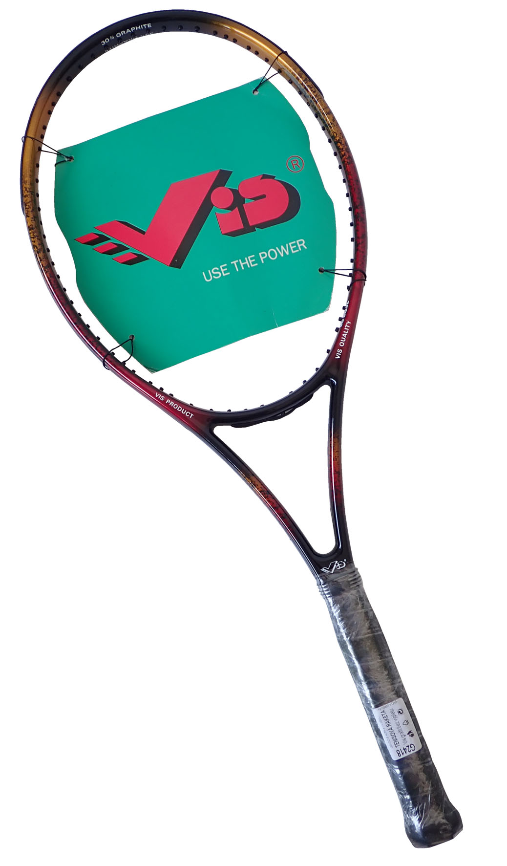 G2418CRV Pálka tenisová 100% grafitová - červená SHARP95