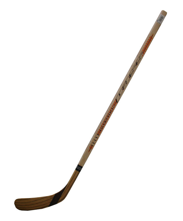 Hokejka dřevěná, laminovaná 107 cm - levá
