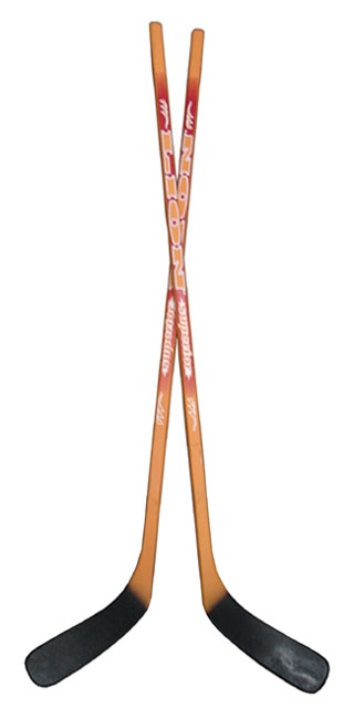 Hokejka dřevěná, laminovaná 107 cm - pravá