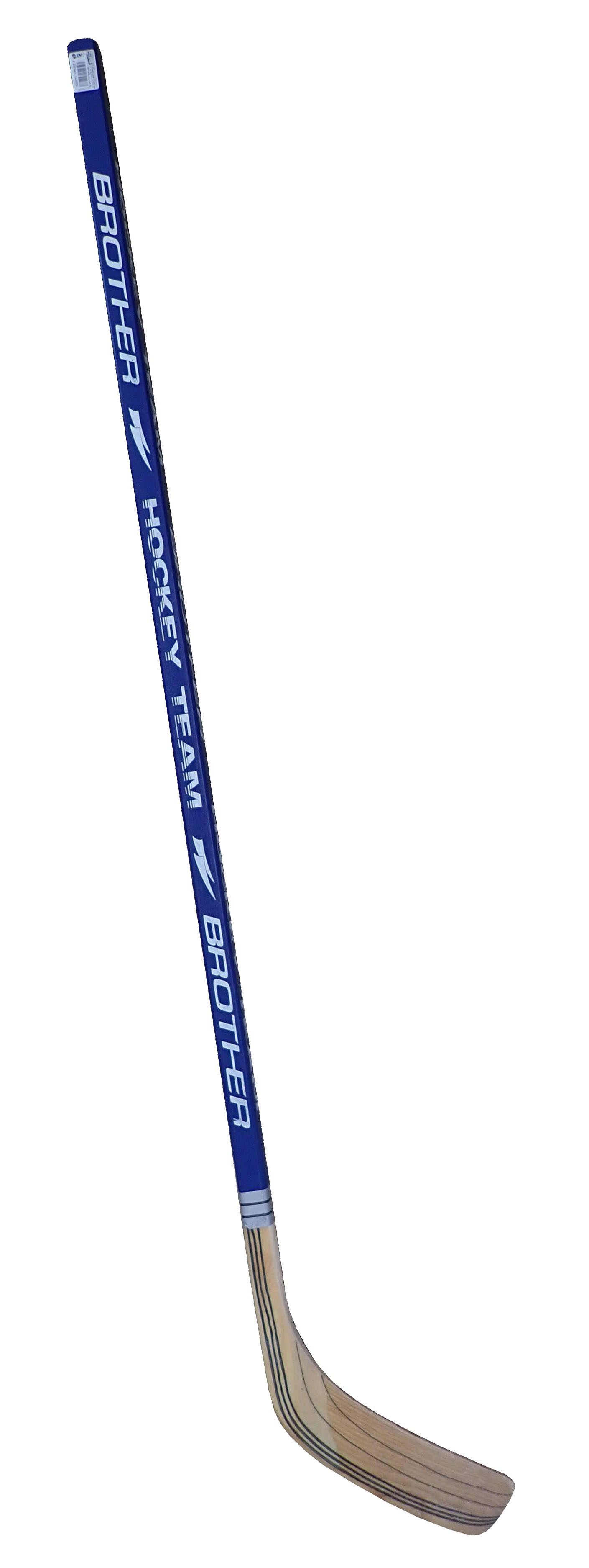 Laminovaná hokejka BROTHER pravá 135cm - modrá