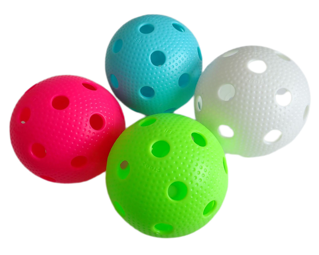 Florbalové míčky certifikované FREEZ - 4 ks v sáčku
