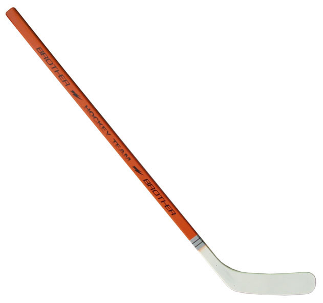 H3322-LE Hokejka s plastovou čepelí 115cm - levá - oranžová