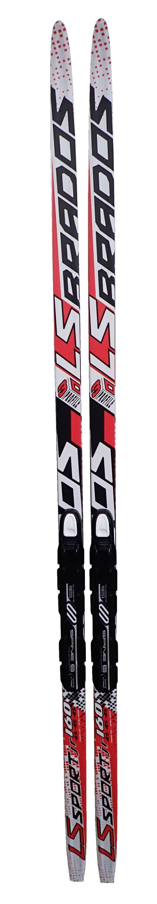 LSR/S/LSCRV-160 Běžecké lyže šupinaté s vázáním NNN
