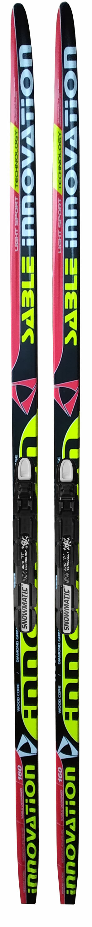 LSR/INOV-180 Běžecké lyže s vázáním NNN, hladké