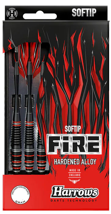 Šipky Harrows Fire High Grade Alloy soft 20g