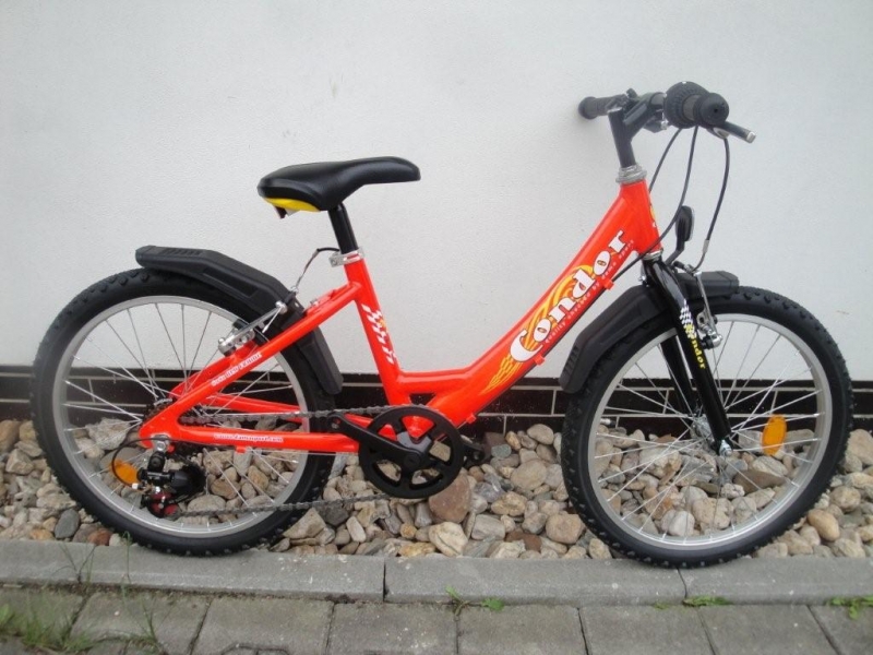 JK Condor 20&quot; ALU 6sp. dívčí oranžové