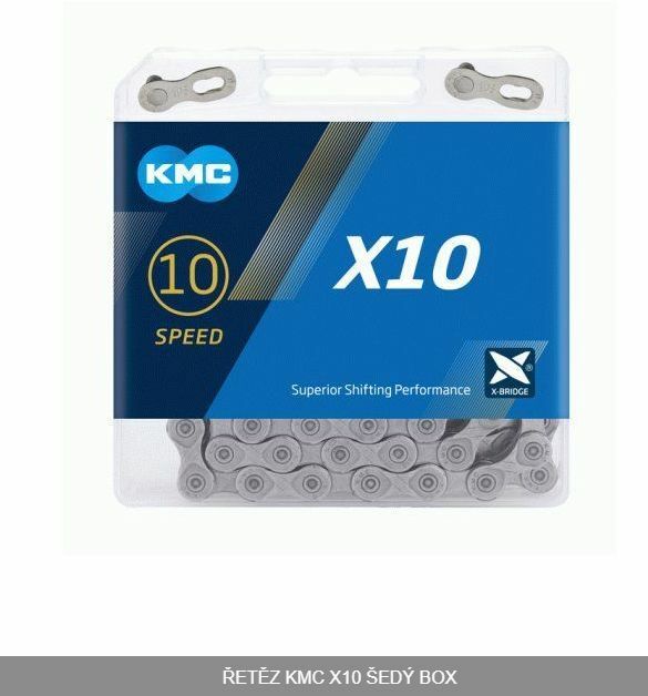 řetěz KMC X 10.73 BOX 10 kolo