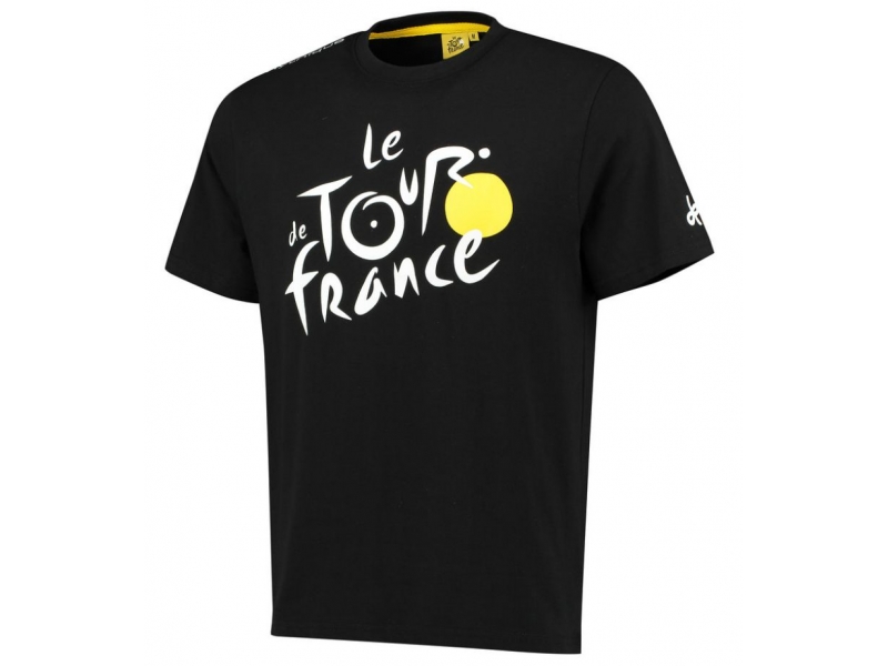 TdF Triko P graphic - černé, logo S