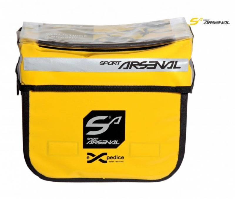 brašna Sport Arsenal 310 na řidítka EXP žlutá