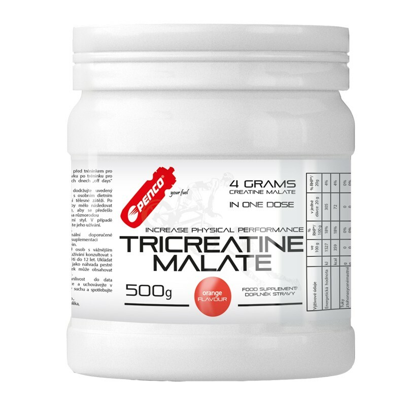 výživa - PENCO TRI CREATINE MALÁT 500g pomeranč