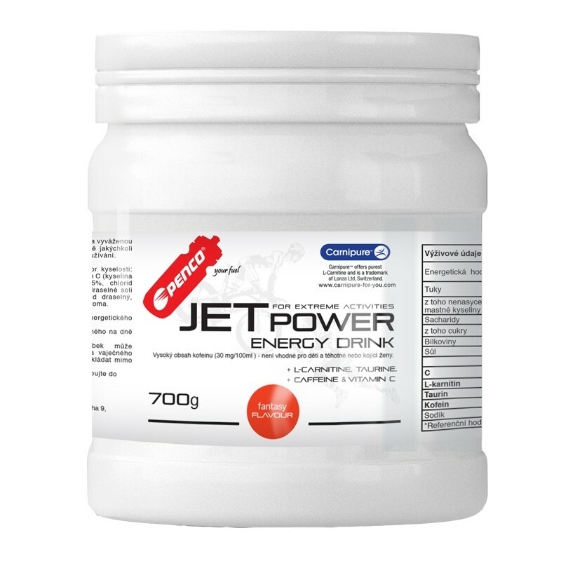 výživa - PENCO JET POWER 700g energ.nápoj s kofeinem