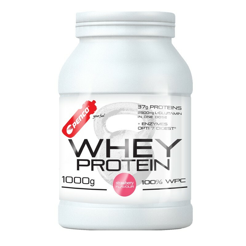 výživa - PENCO WHEY PROTEIN jahoda 1000g