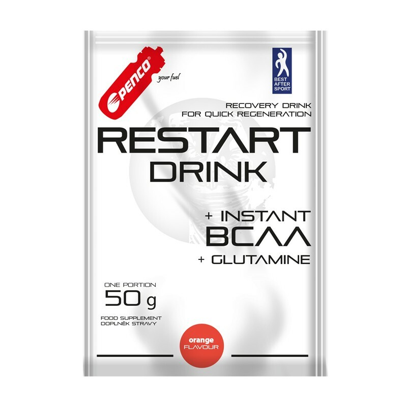 výživa - PENCO RESTART DRINK s BCAA,50g, pomeranč