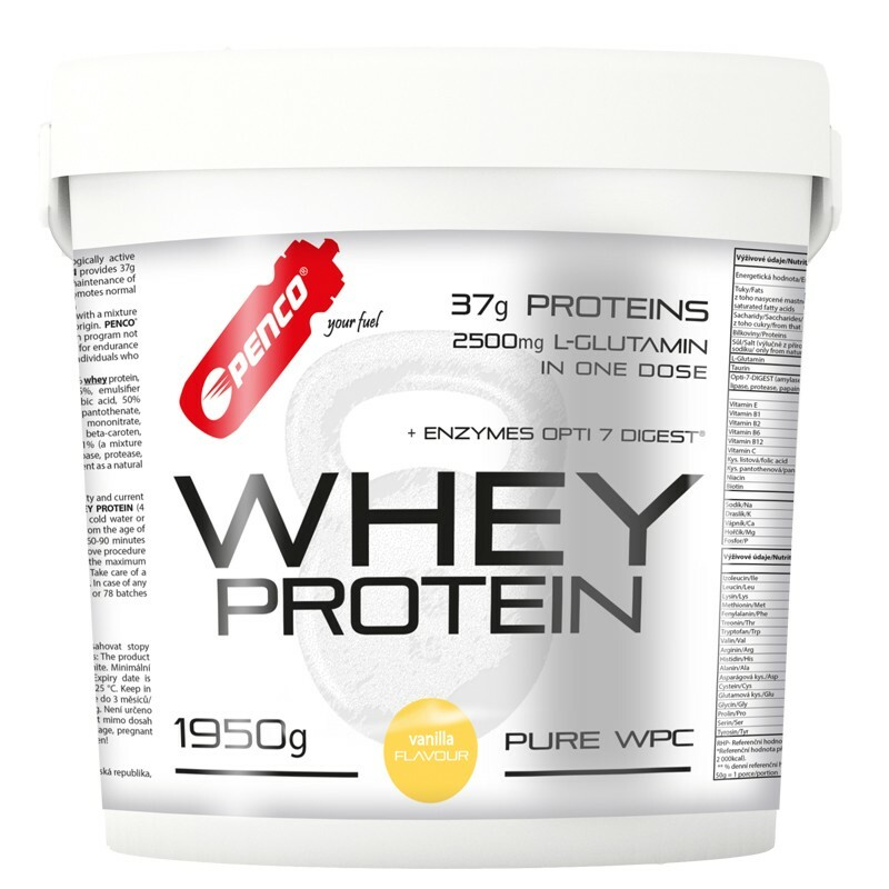 výživa - PENCO WHEY PROTEIN vanilka 1950g