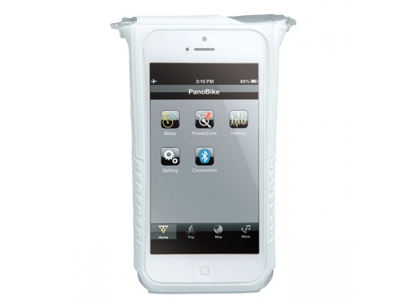 pouzdro na mobil TOPEAK SmPhone DryBag iPhone 5+SE bílé