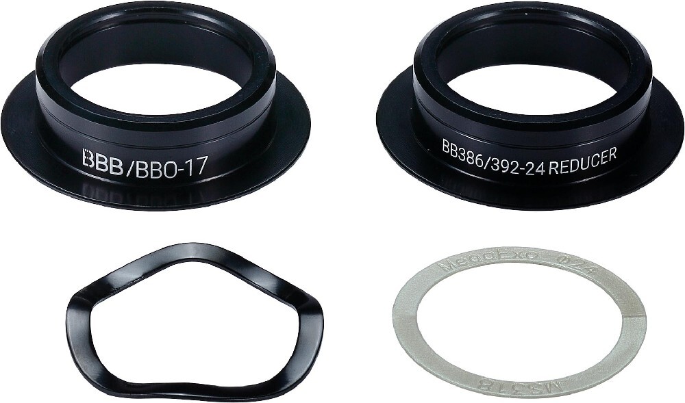 středové složení BBB redukce BBO-17 z BB386 EVO na 24mm