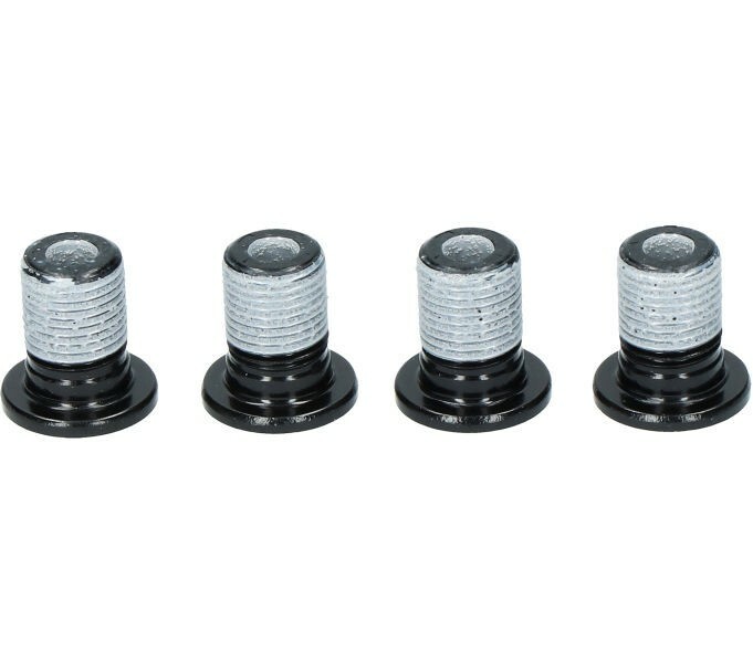 šrouby do převodníků SHIMANO, 4ks černé, M8x11mm