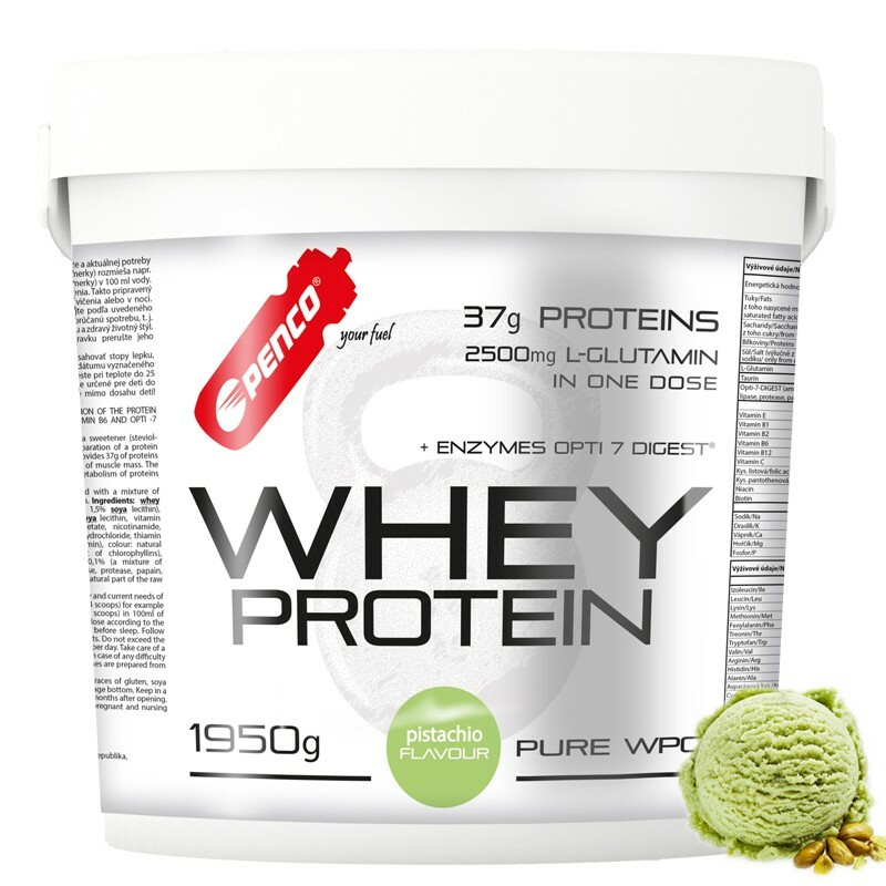 výživa - PENCO WHEY PROTEIN pistácie 1950g