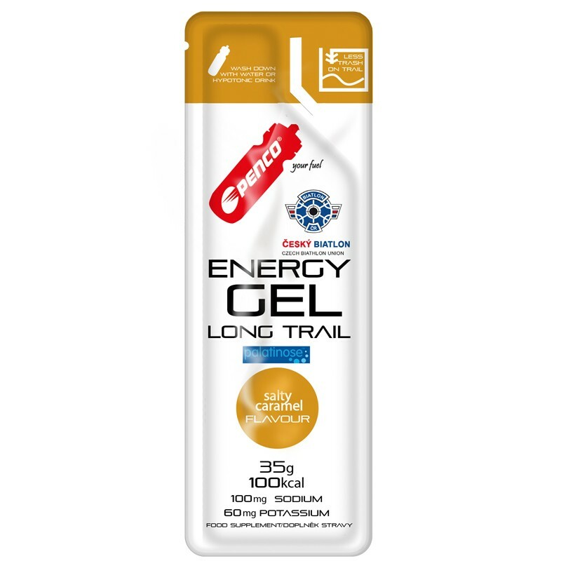 výživa - PENCO ENERGY GEL Long Trail slaný karamel 35g