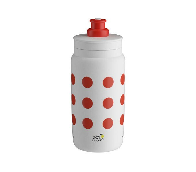 láhev 0.55l ELITE FLY Tour de France RED POLKA DOT 24