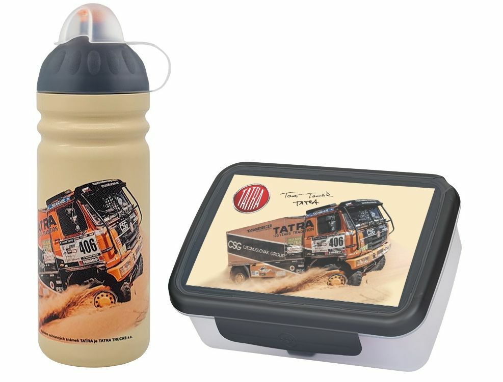 svačinový set RaB lahev + box 0,7l DAKAR