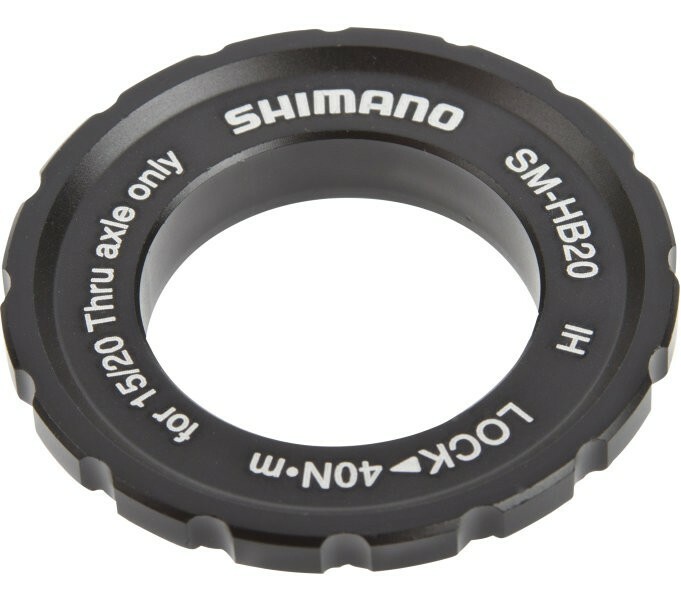 brzdový kotouč - matice Shimano SMHB20 pro osu 15/20mm