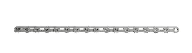řetěz SRAM 12sp. FORCE E1 Flattop 126 čl., stříbrný