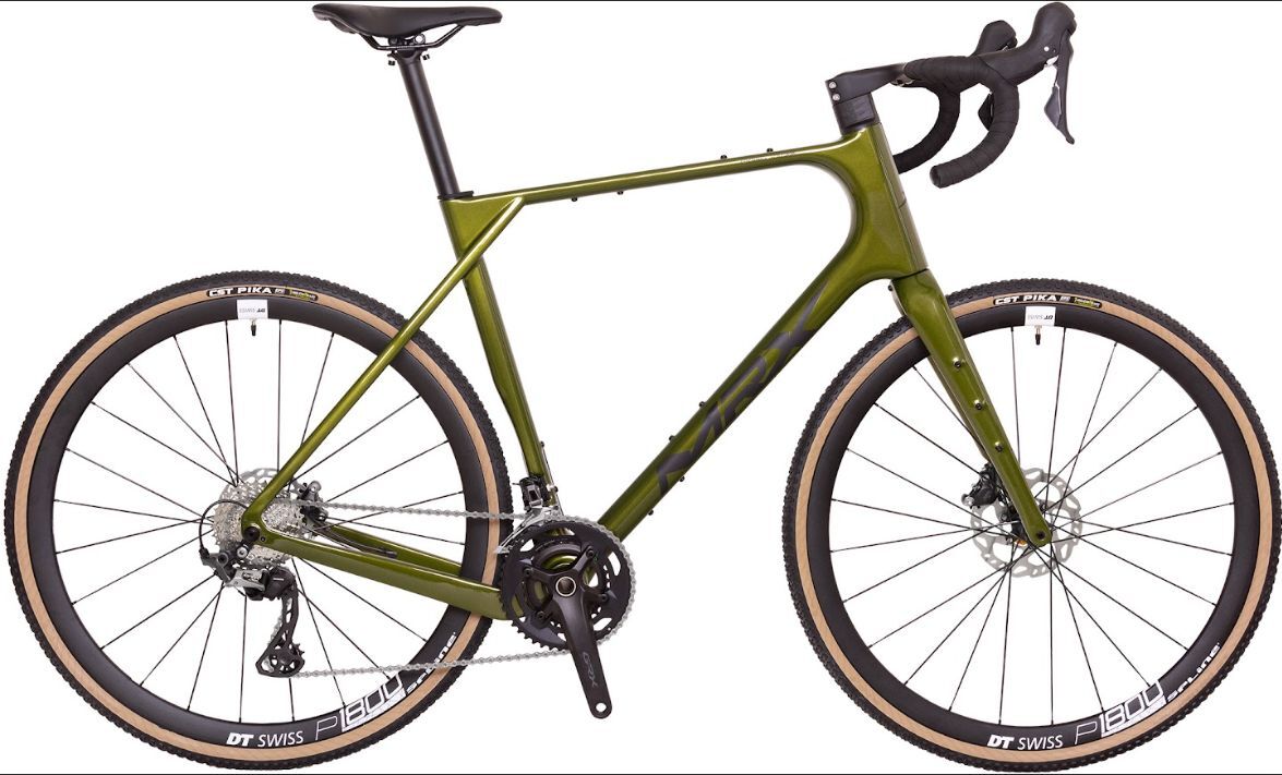 JK MRX 28 GRAVEL GRX 1x11 disc zelené chameleon S 15.5