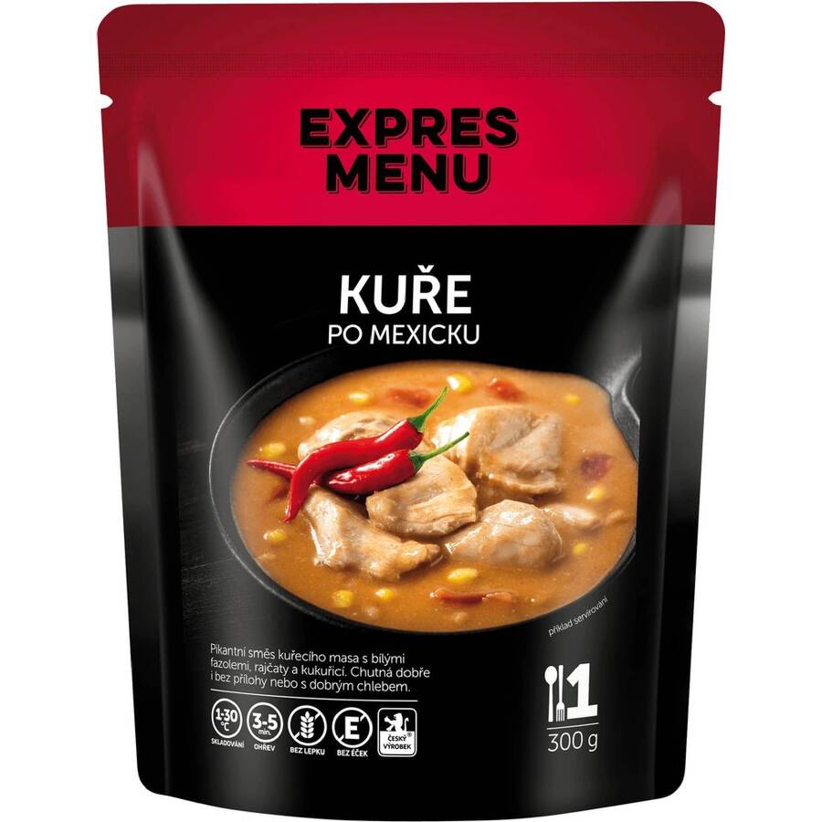 EXPRES MENU Kuře po mexicku 300g (1 porce)