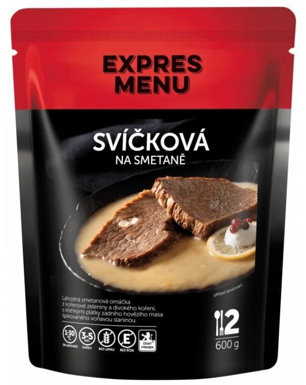EXPRES MENU Svíčková na smetaně 600g (2 porce)