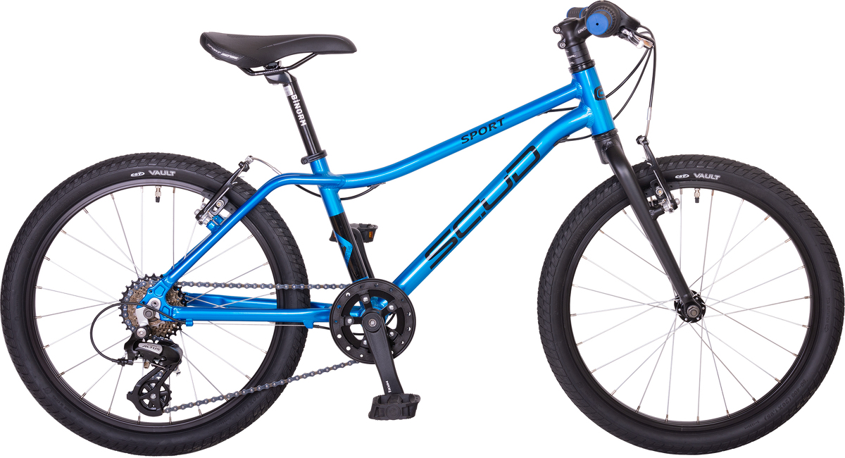JK SCUD 20" KID GRIP 1x7 V-brake modré