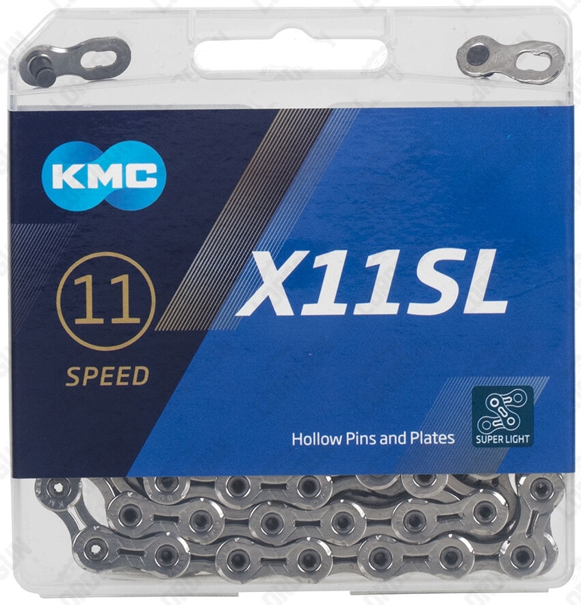 řetěz KMC X11 SL BOX 11 kolo stříbrný