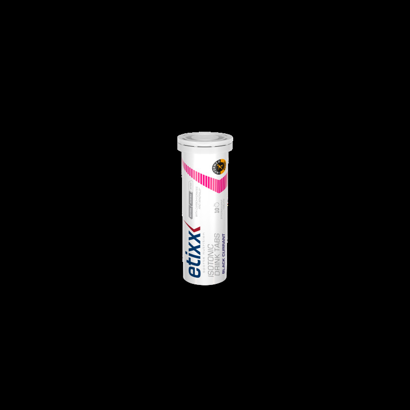 výživa - ETIXX Isotonic Drink Tabs 10ks černý rybíz