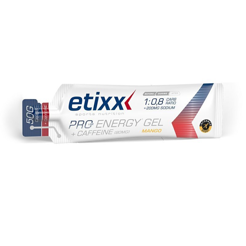 výživa - ETIXX PRO LINE Energy Gel kofein 60 ml mango