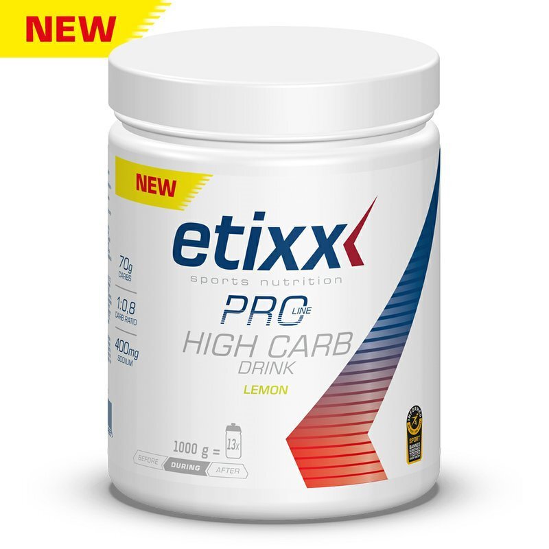 výživa - ETIXX PRO LINE High Carb Drink, 1000g citron