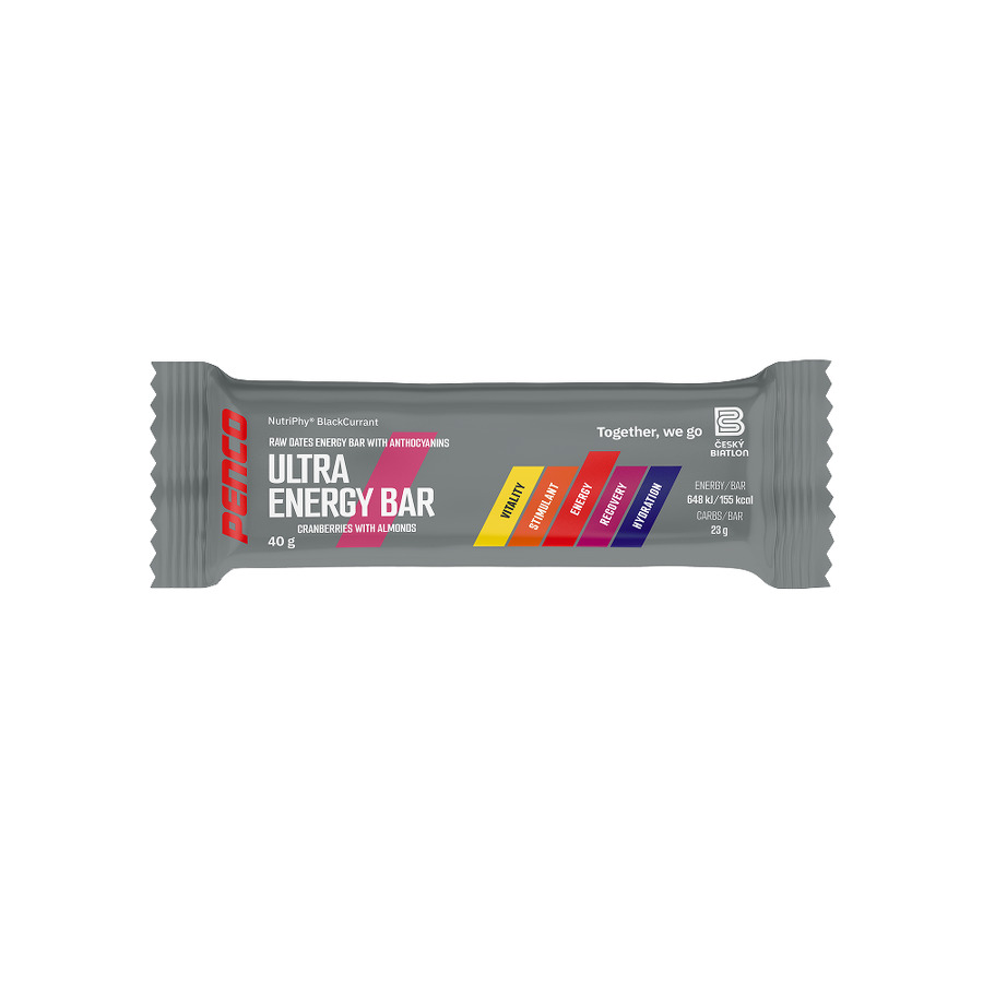 výživa - PENCO tyčinka ULTRA ENERGY BAR 40g, brusinka