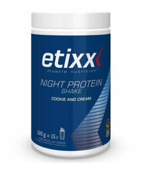výživa - ETIXX Night Protein Shake 600g cookie cream