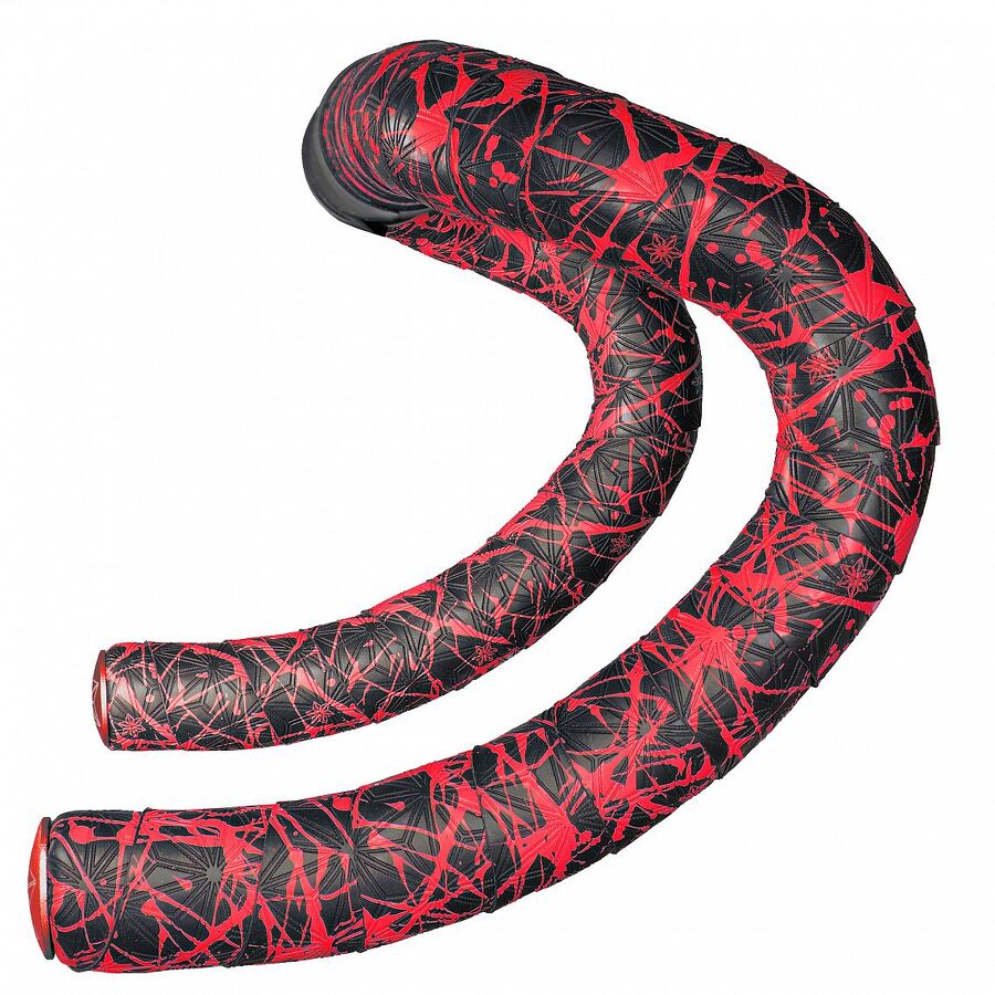omotávka SUPACAZ Super Sticky Kush Splat neon červená