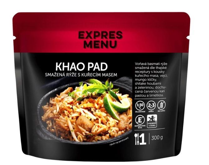 EXPRES MENU Khao Pad - smaž.rýže s kuřecím mas. 300g