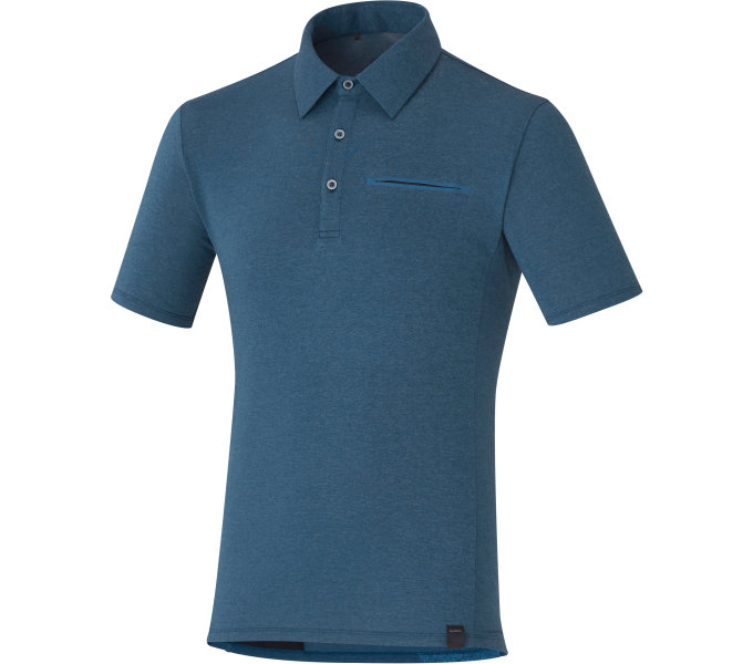 triko SHIMANO TRANSIT POLO pánské navy XL