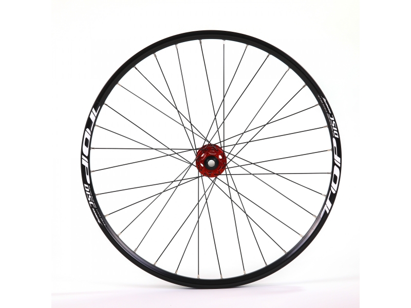 KN REMERX 26&quot; TOP DISC černé P osa 15mm, 6děr,červ.nába