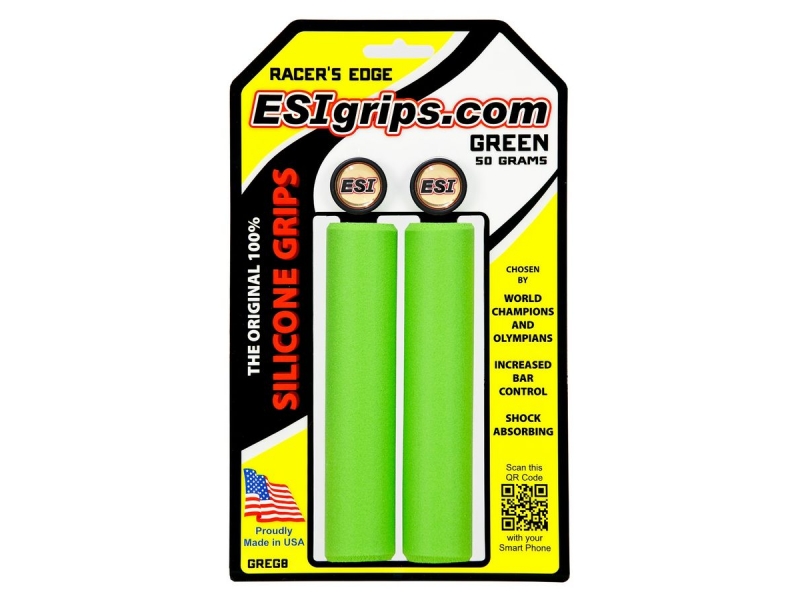 gripy ESI Grips RACERS EDGE zelené