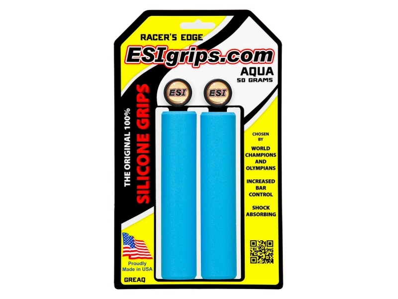 gripy ESI Grips RACERS EDGE aqua