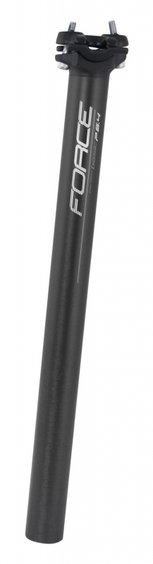 sedlovka FORCE Basic P6.6 karbon/Al 31,6mm/400mm černá 27.2mm